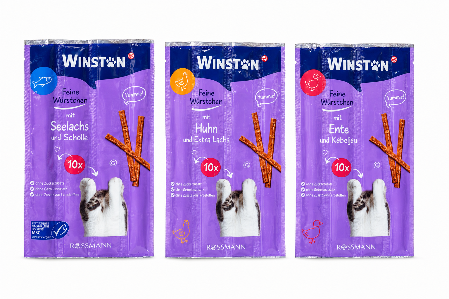 تشویقی مدادی گربه وینیستون (Winston)
